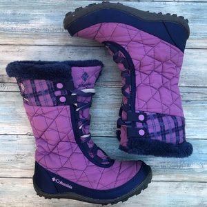 Colombia Waterproof Boots Big Girl’s size 1